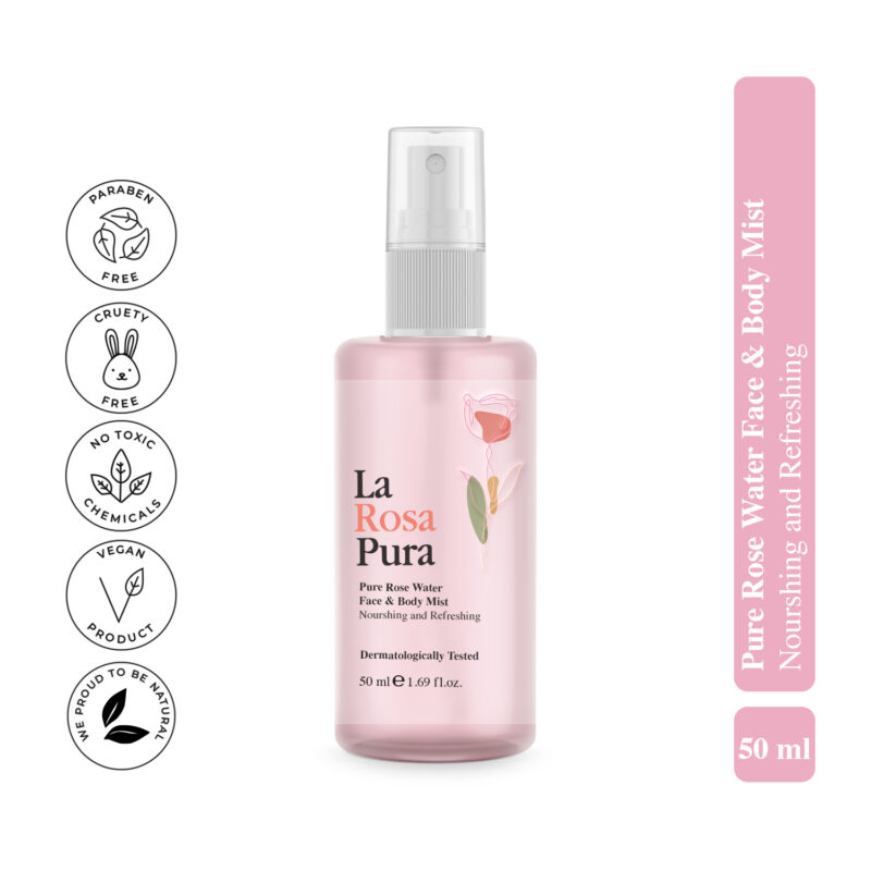 Pure Rose Water Face & Body Mist